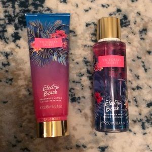 Victoria Secret Electric Beach lotion and spray 🌴